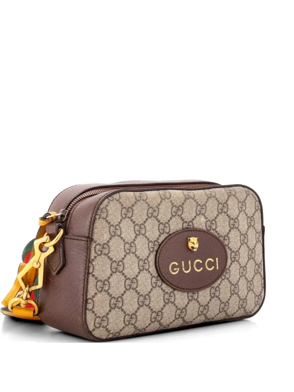 Neo Vintage Camera Messenger Bag GG Coated Canvas crossbody bag -