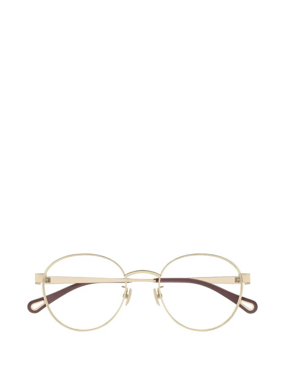 round-frame glasses -