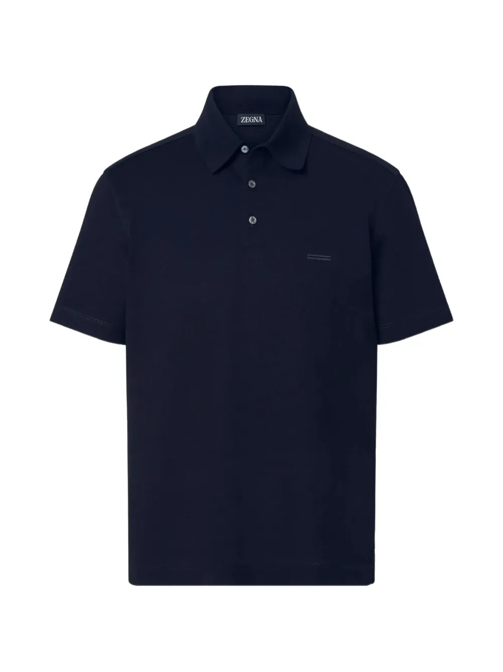 buttoned polo shirt -