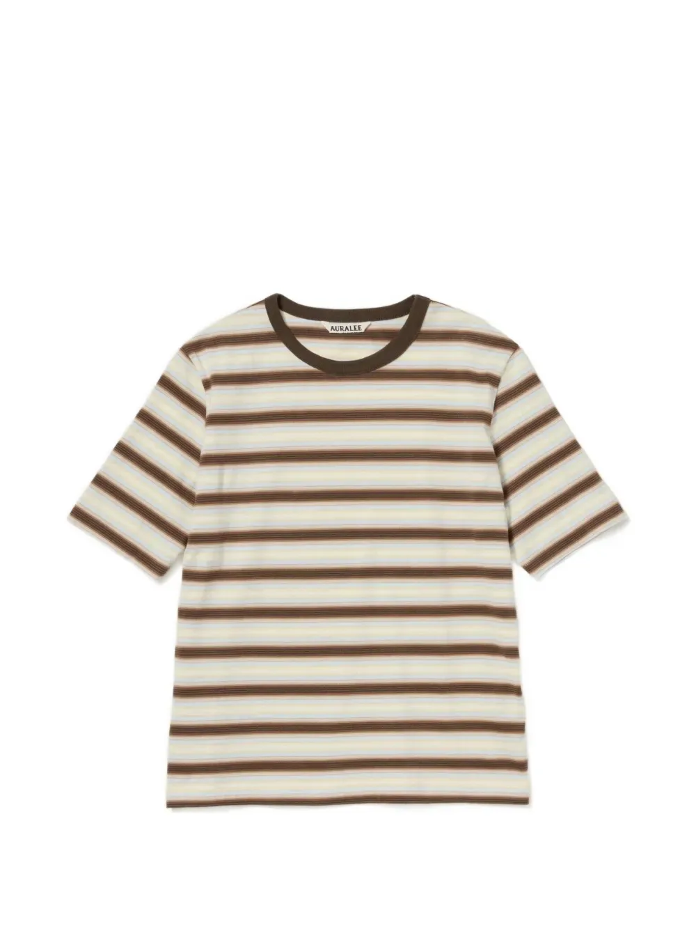 striped-pattern T-shirt -