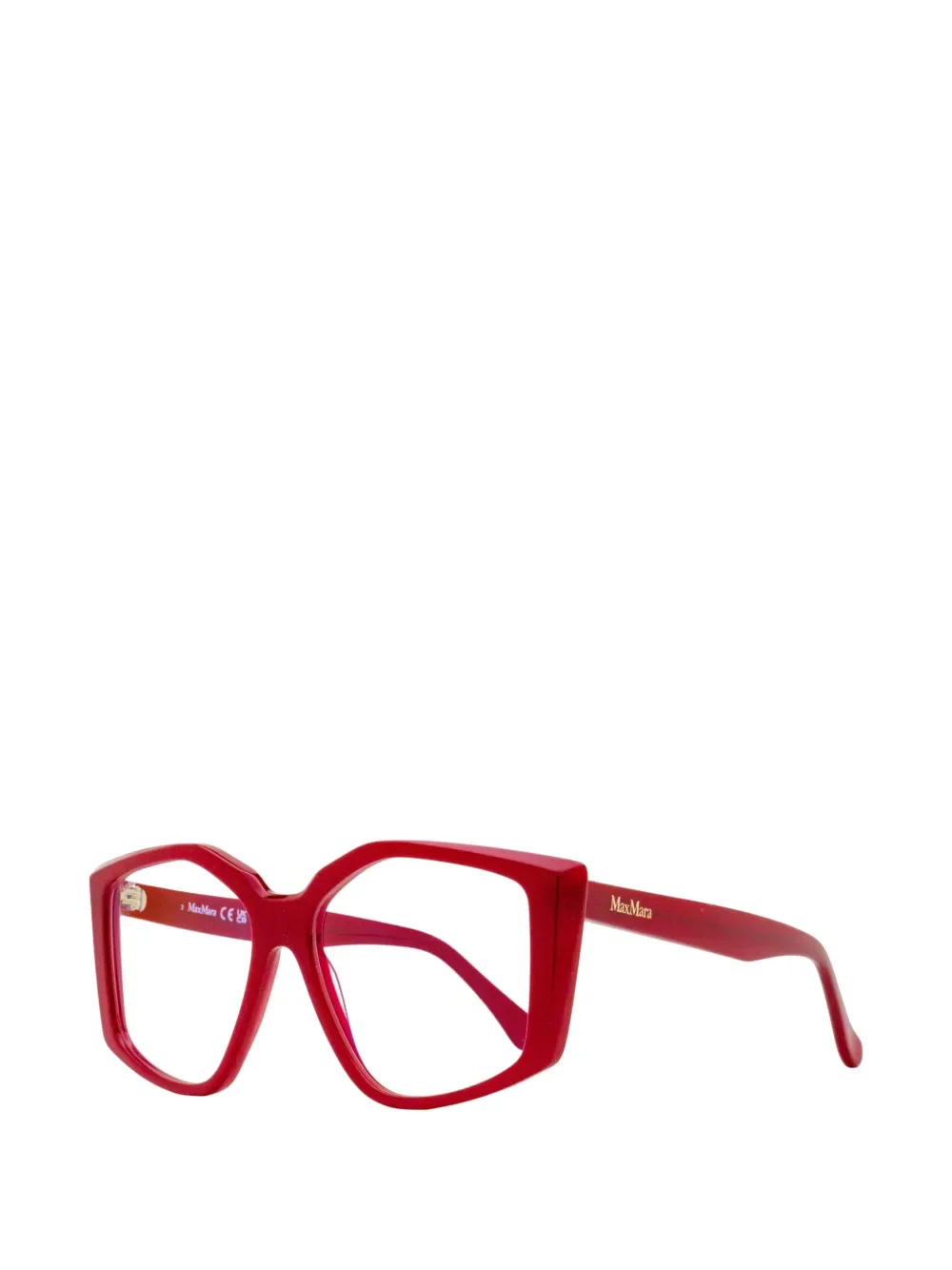 geometric butterfly glasses - by Max Mara Eyewear