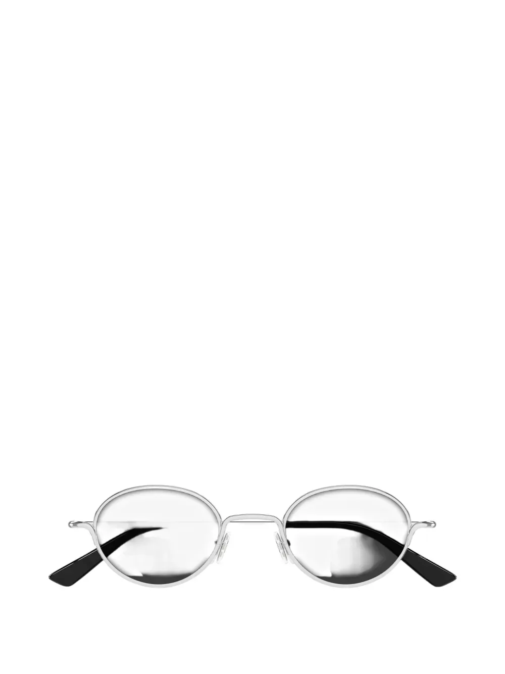 oval-frame sunglasses -