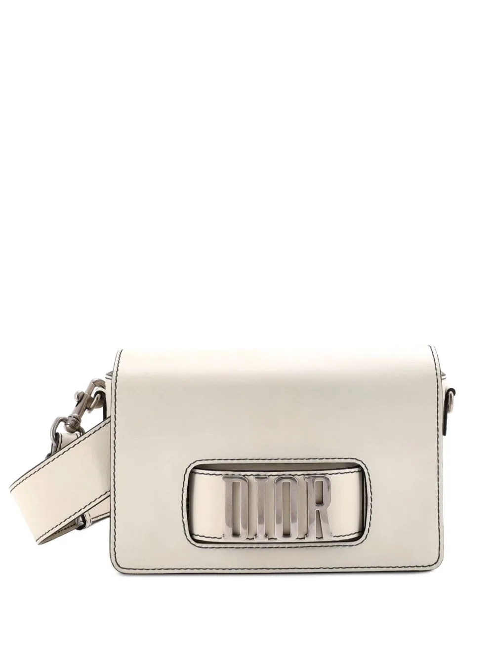 Dio(r)evolution Flap Bag Leather Medium Shoulder Bag