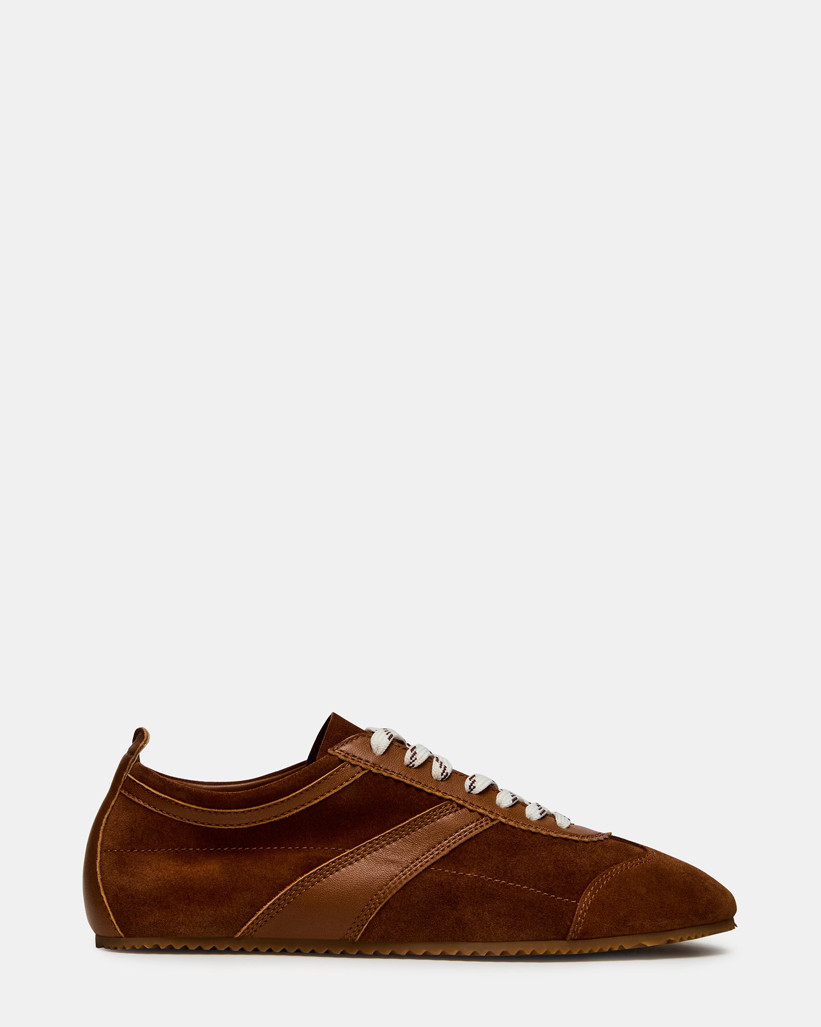 Juna Lace-Up Sneakers - Suede - Leather