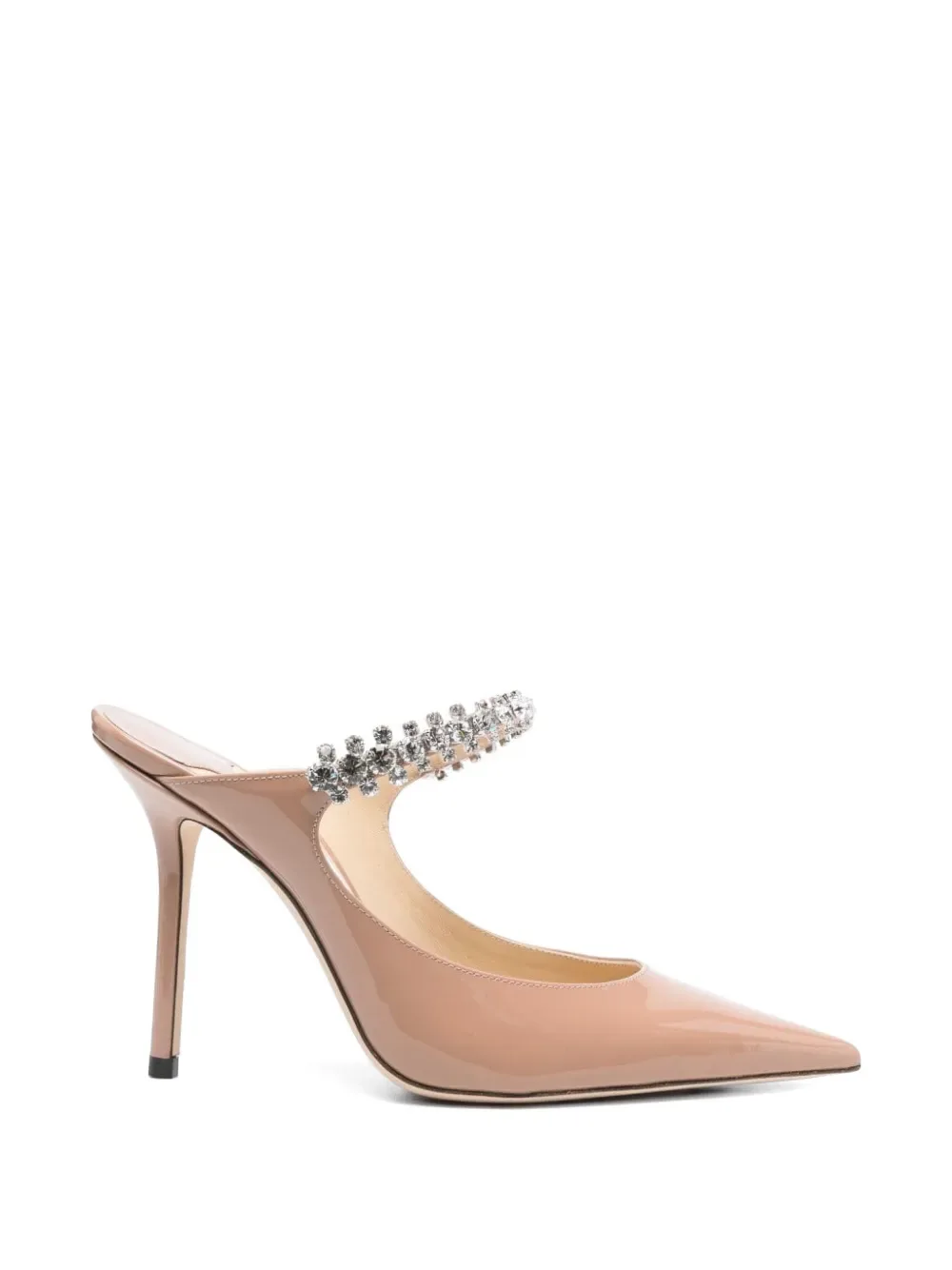 Bing crystal-embellished mules -