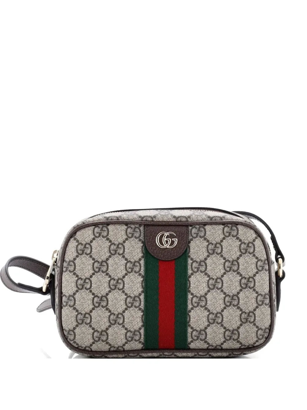 Ophidia Camera Bag GG Coated Canvas and Leather Small crossbody bag -