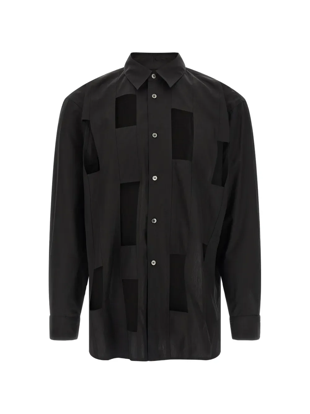 geometric cut-out shirt - by Comme des Garçons Homme Plus