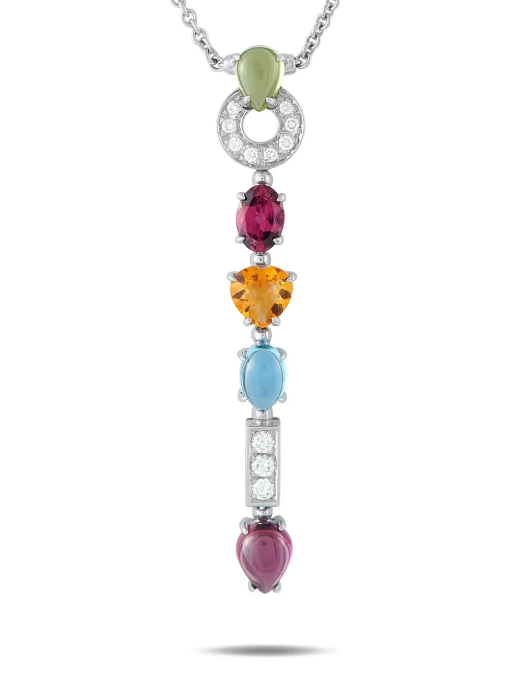Allegra diamond pendant necklace -