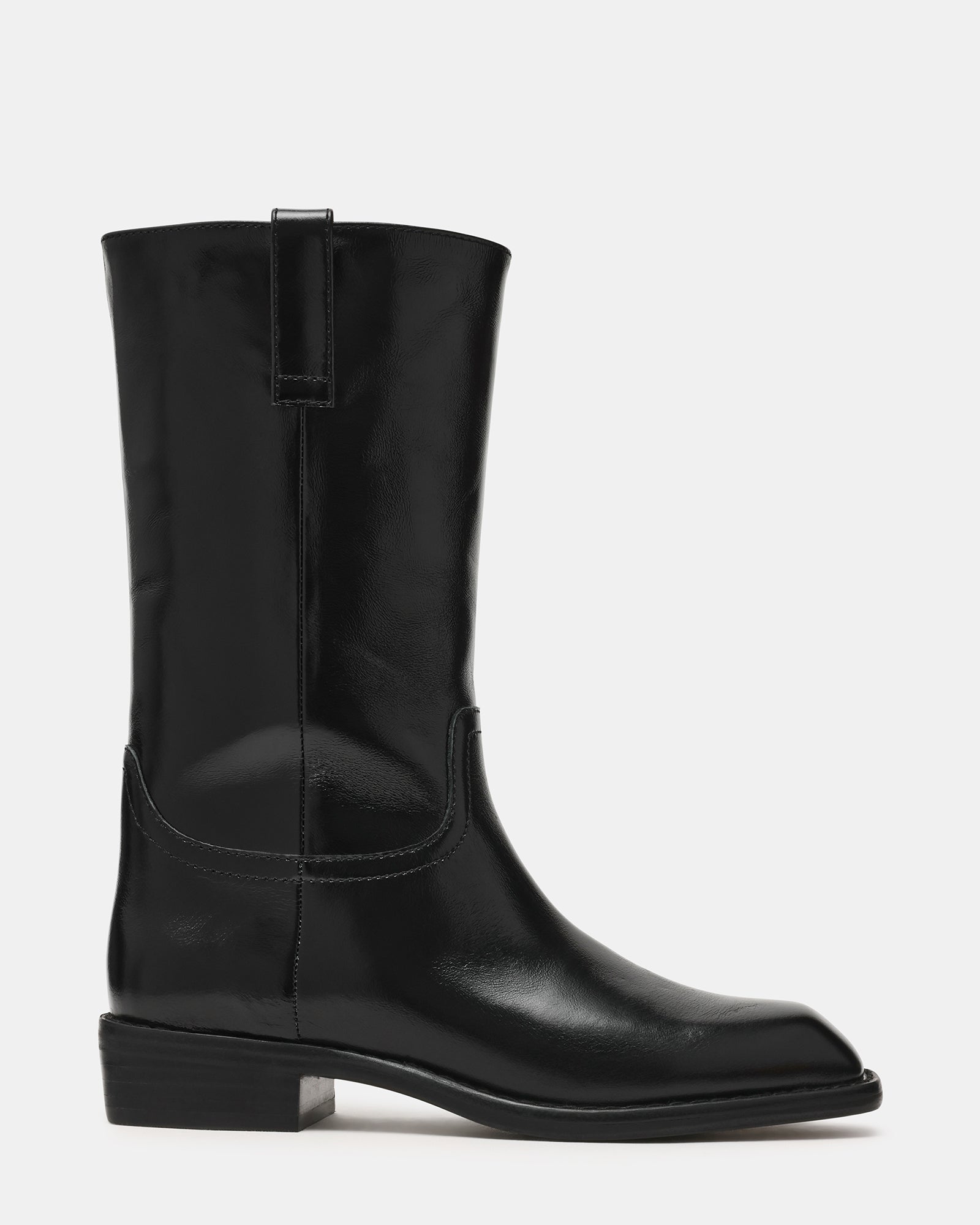 Primo Square Toe Boots - Leather by Steve Madden