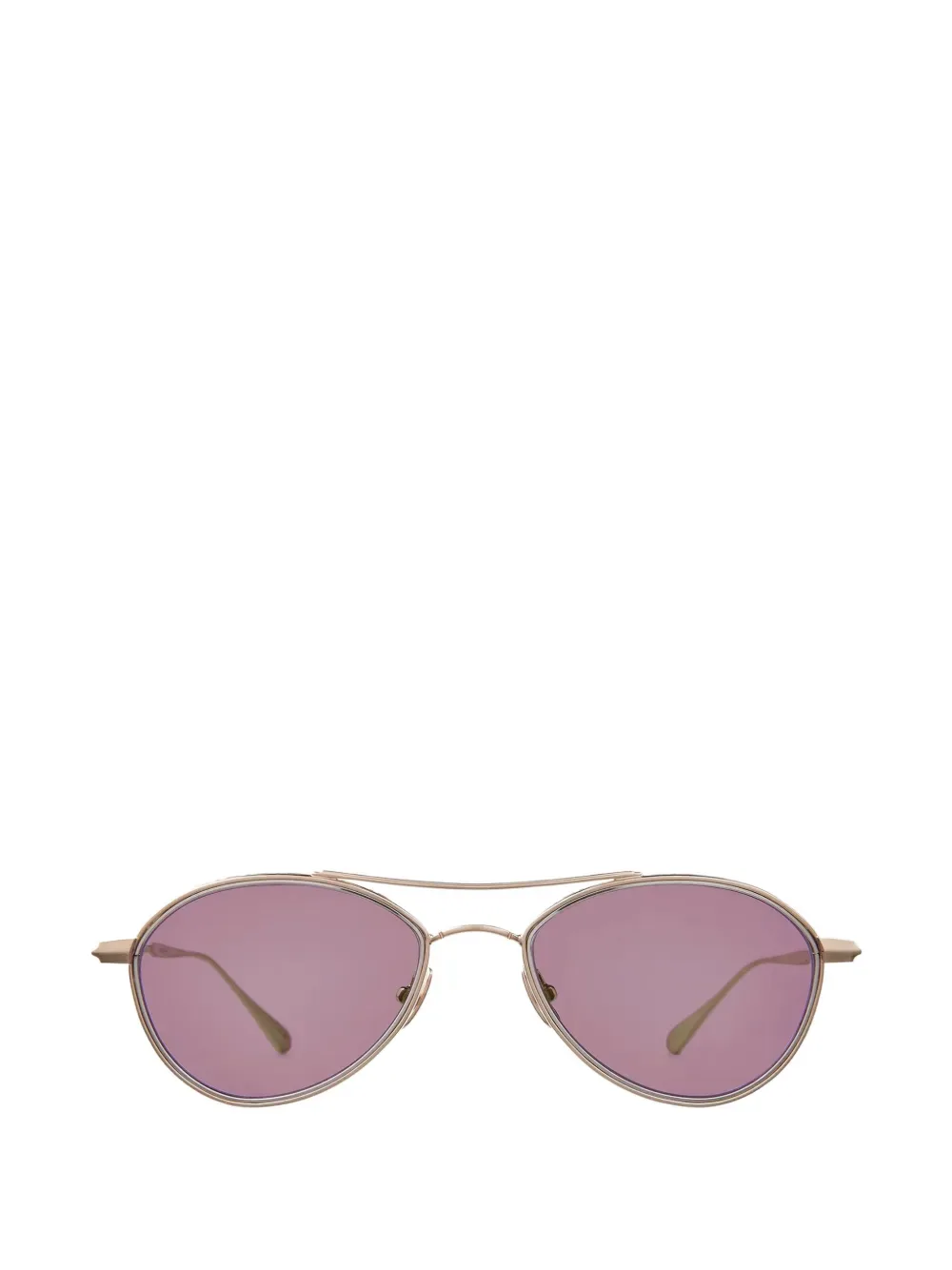 BENNETT S Brushed 12K White Gold/Select Violet