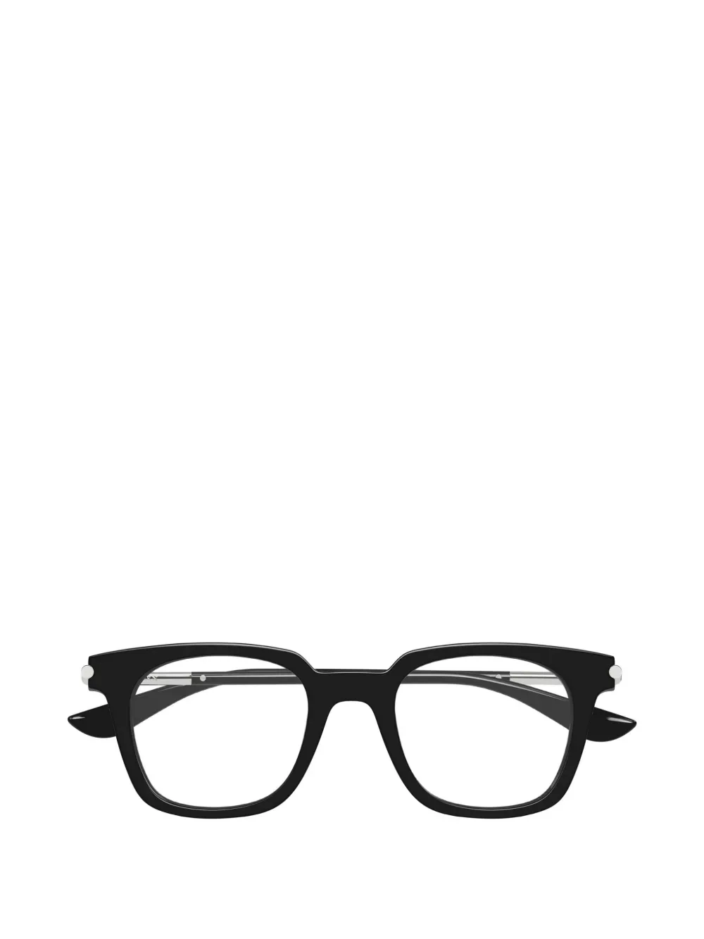 square-frame glasses -
