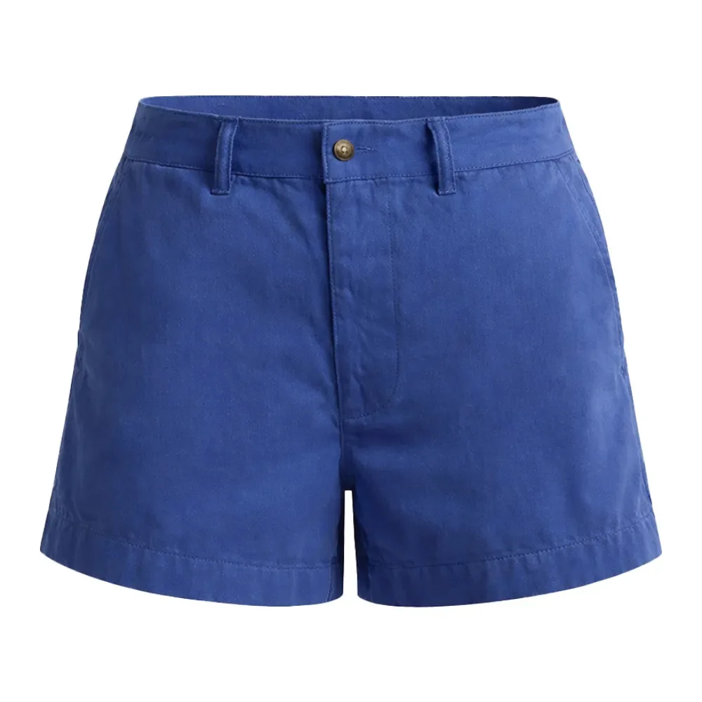 buttoned mini shorts -