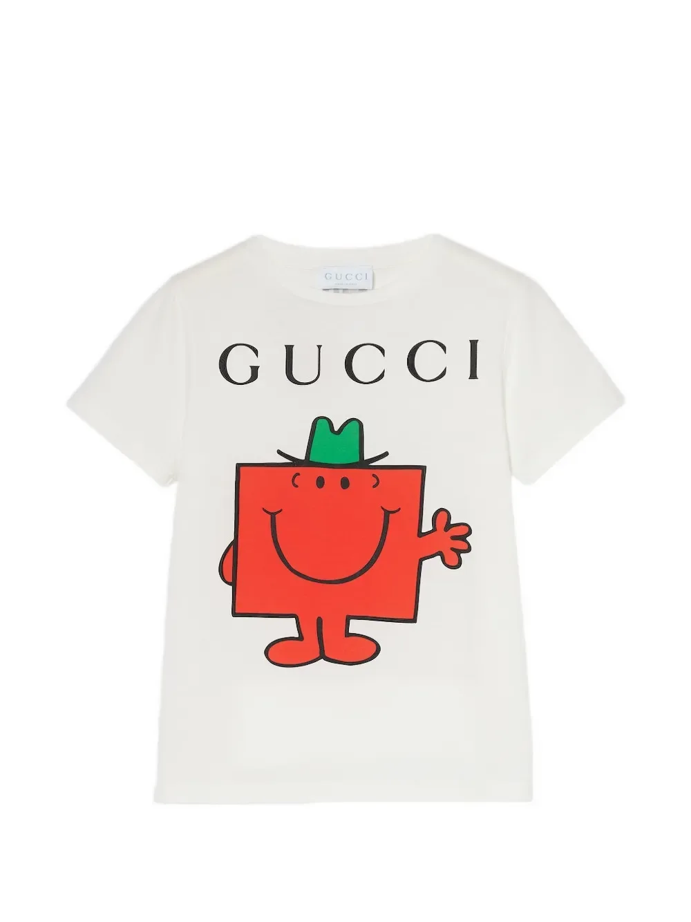 cartoon print T-shirt - by Gucci Kids
