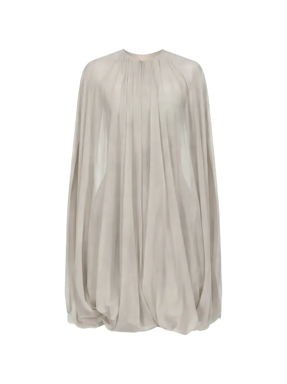 draped mini dress -