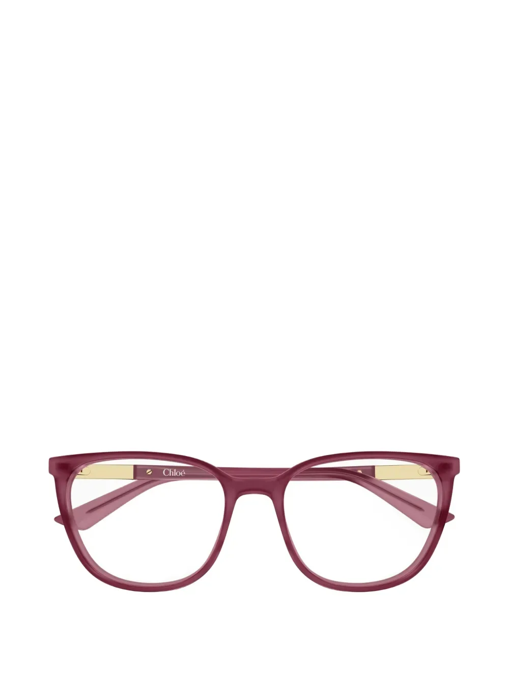 cat-eye glasses -