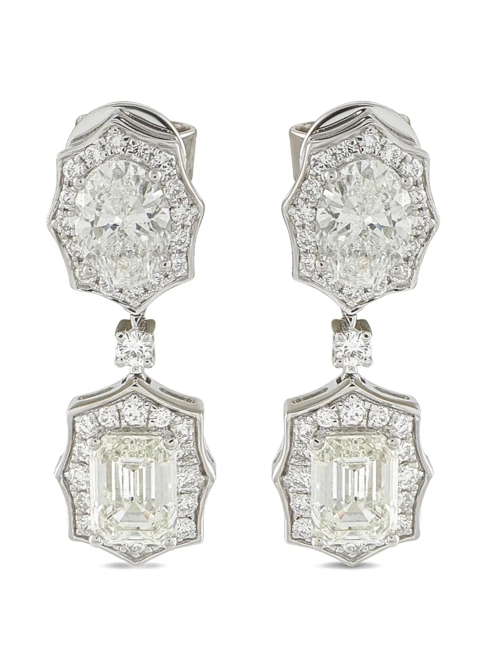 diamond earrings -