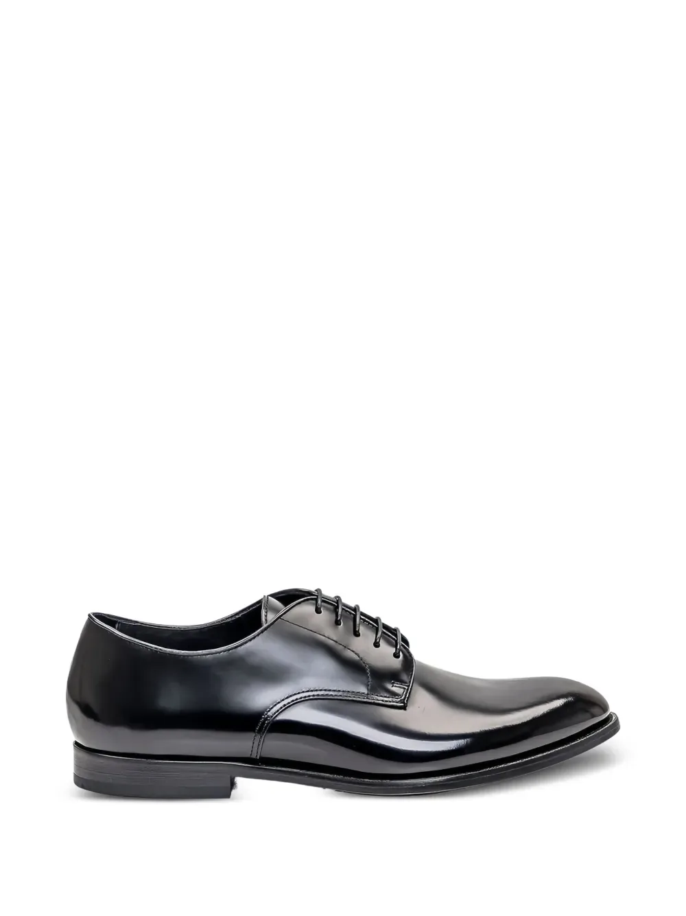 leather lace-up shoes -