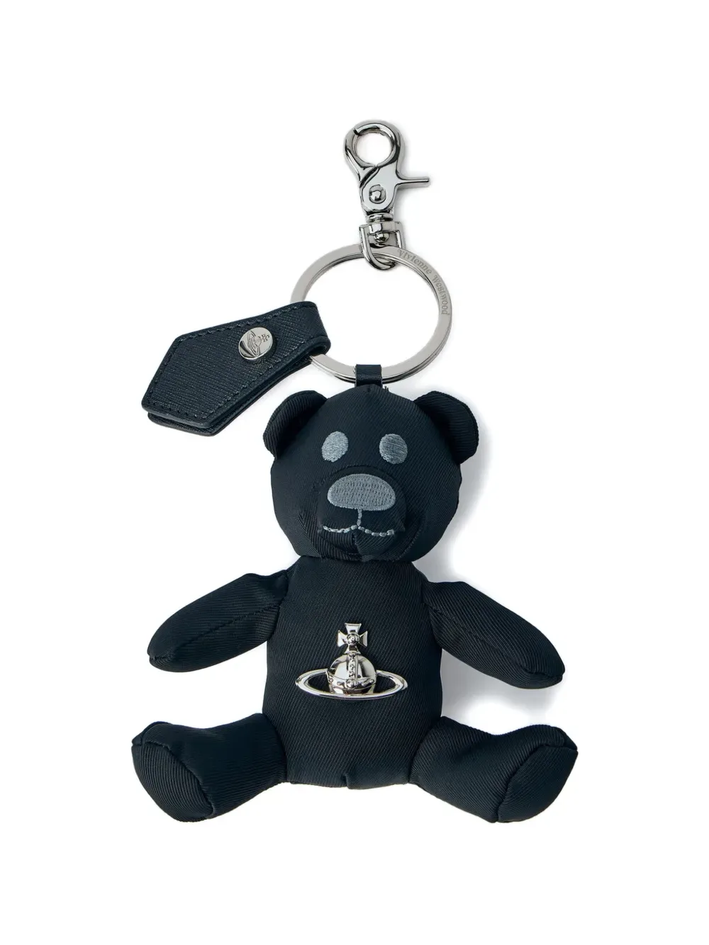 Orb-logo bear keyring - by Vivienne Westwood