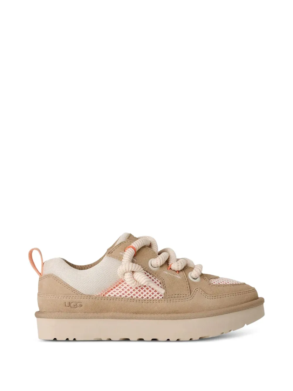 Lowmel rope-detail suede sneakers -