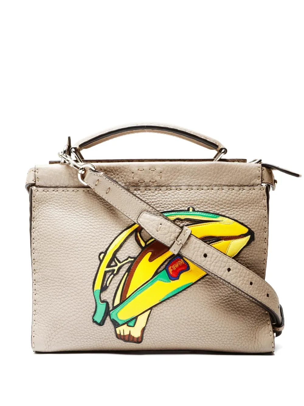 2018 Peekaboo leather tote bag -