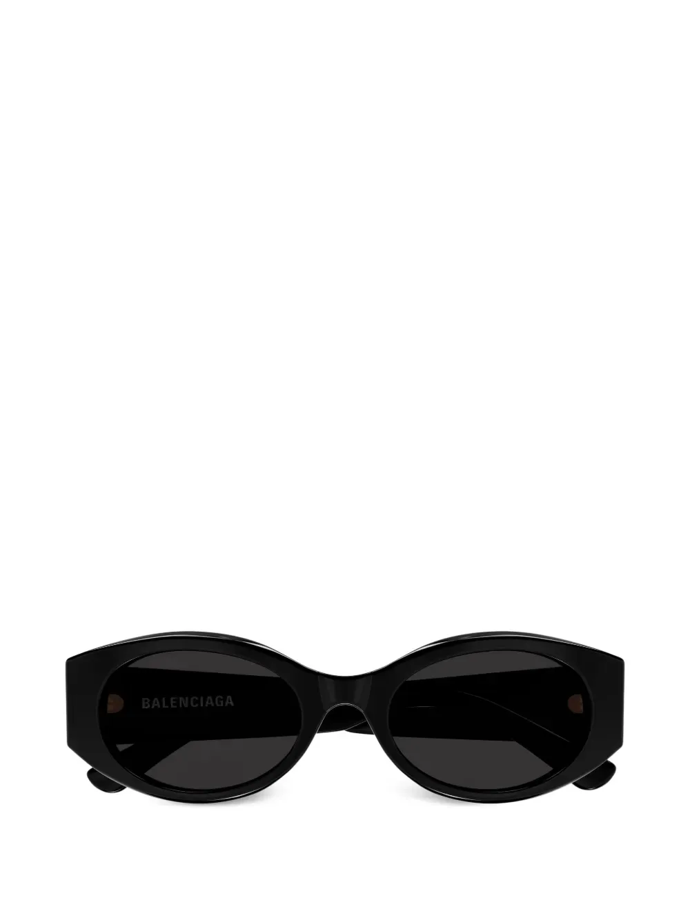 oval-frame sunglasses -