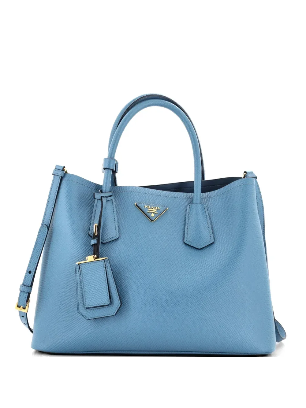 Cuir Double Saffiano Leather Medium tote bag -