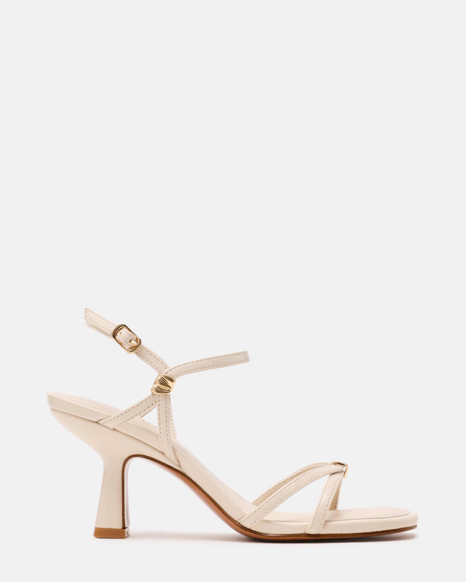 Posy Strappy Heels - Raffia - Synthetic