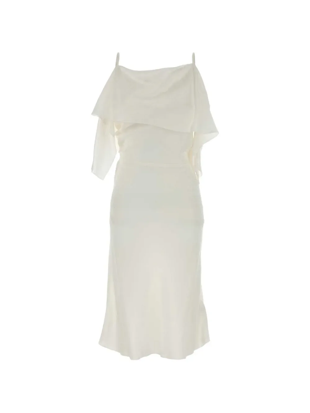 ruffled midi dress -