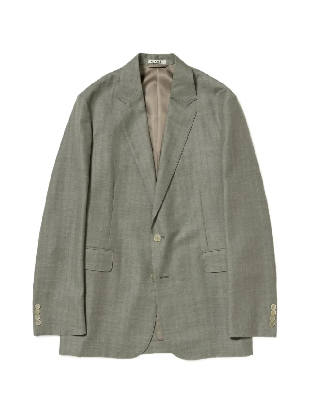 striped wool blazer -