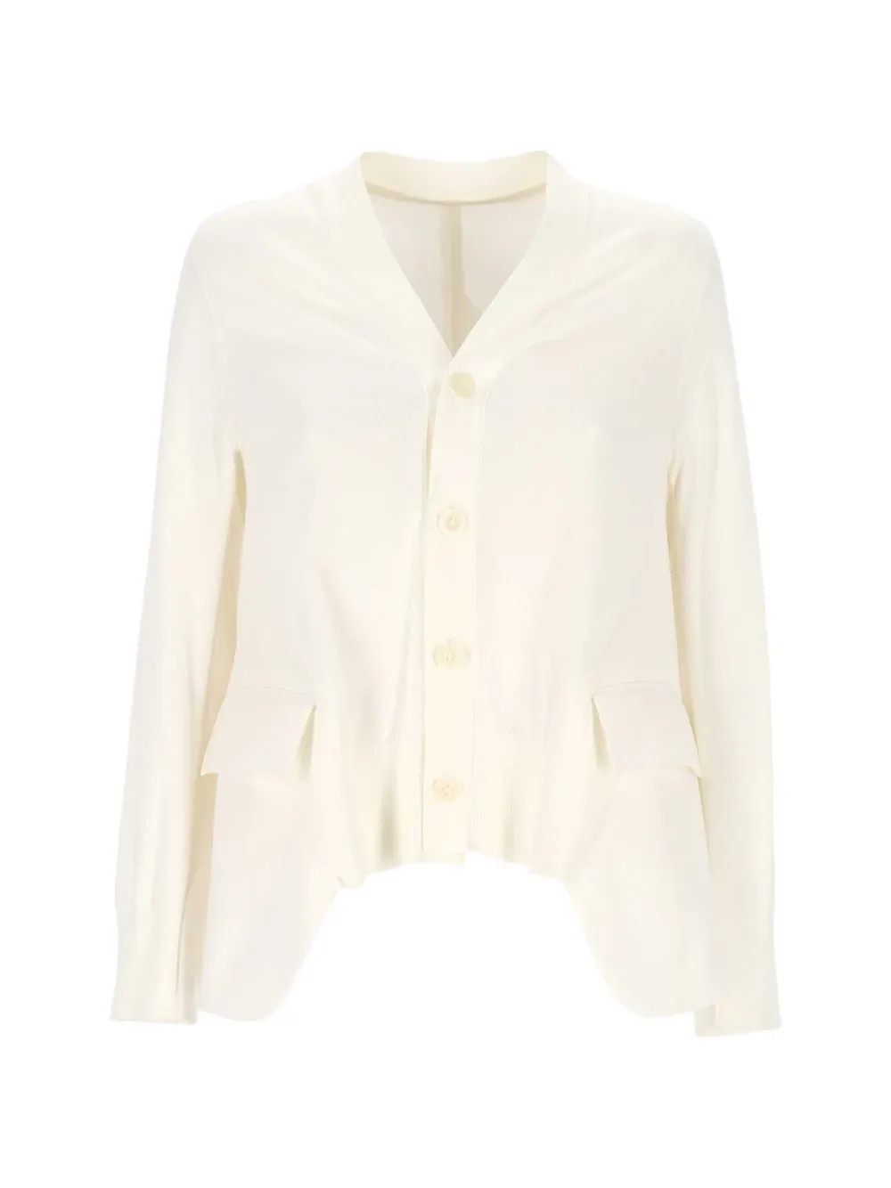 pockets buttoned cardigan - by sacai