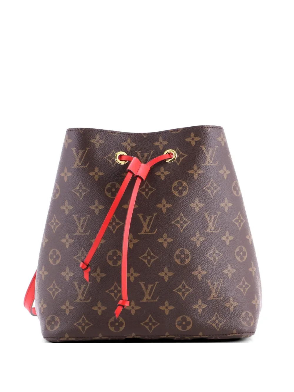 NeoNoe Handbag Monogram Canvas with Leather MM bucket bag -