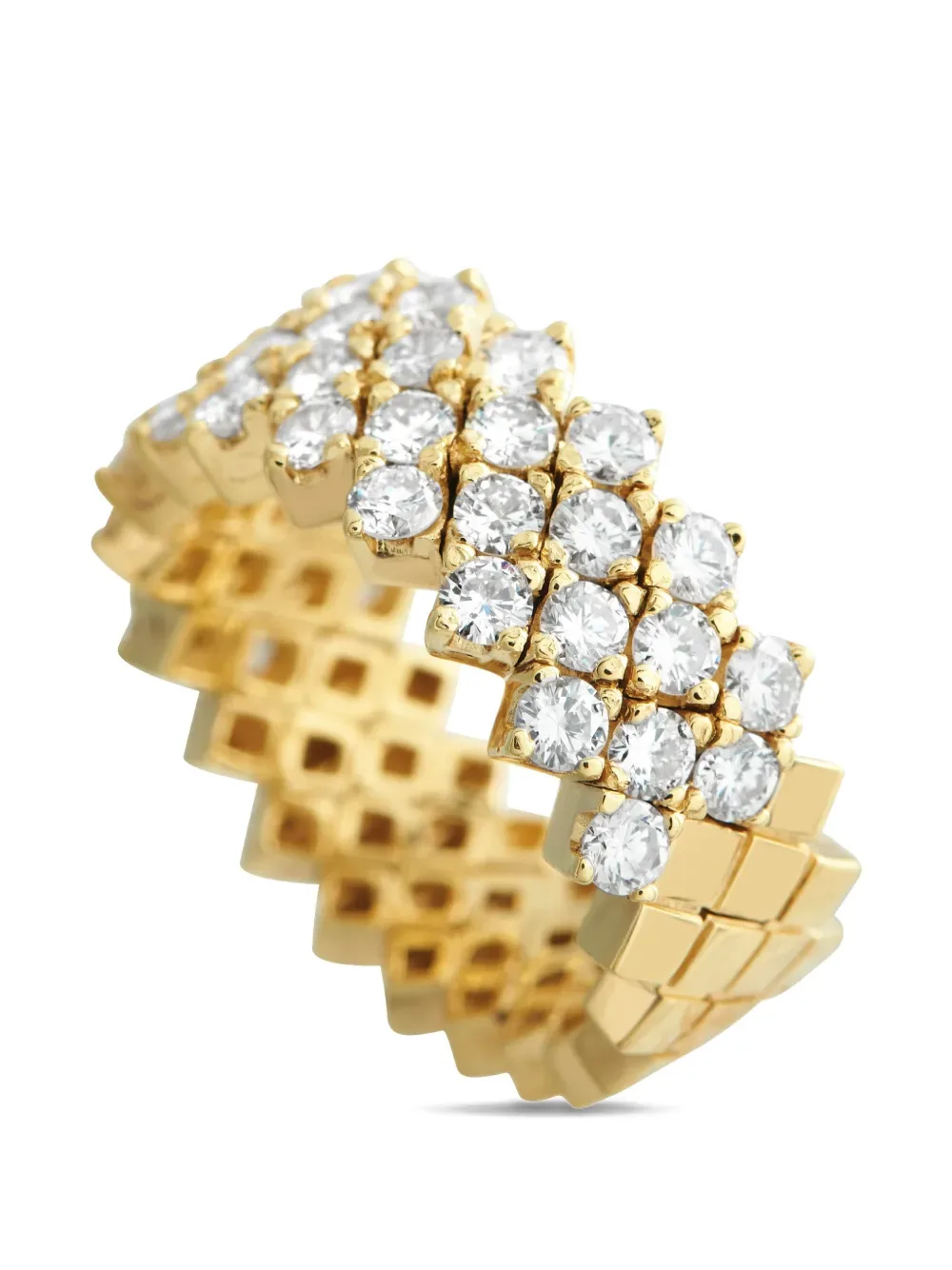 diamond lattice ring -