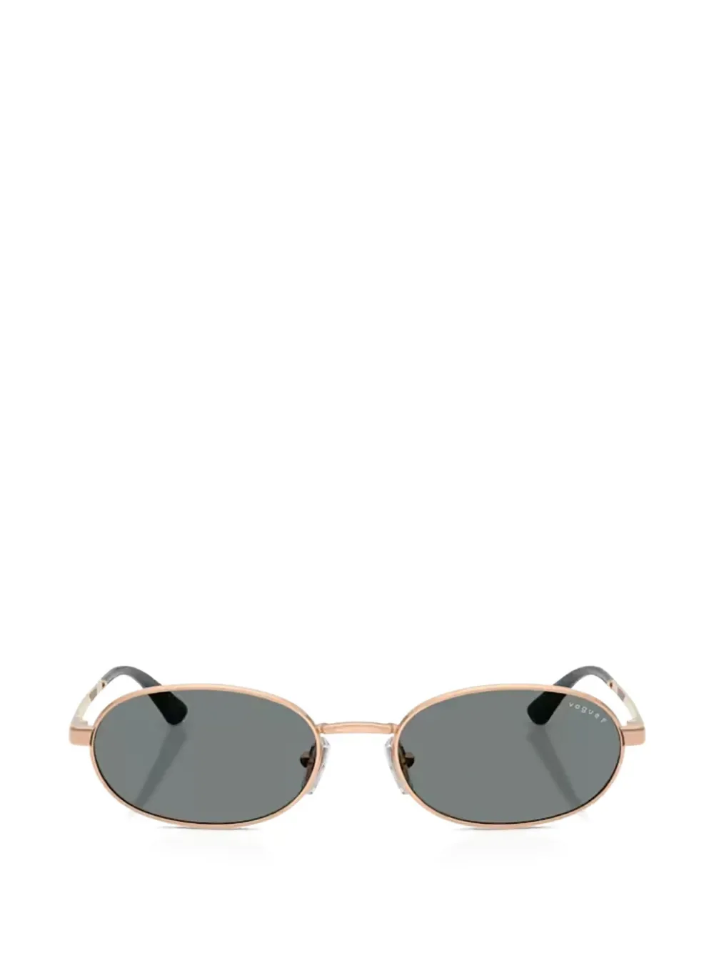 oval-frame sunglasses -