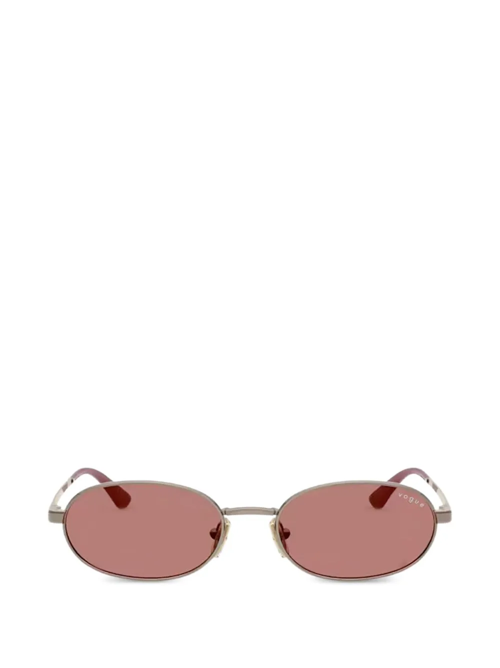 Oval-Frame Sunglasses