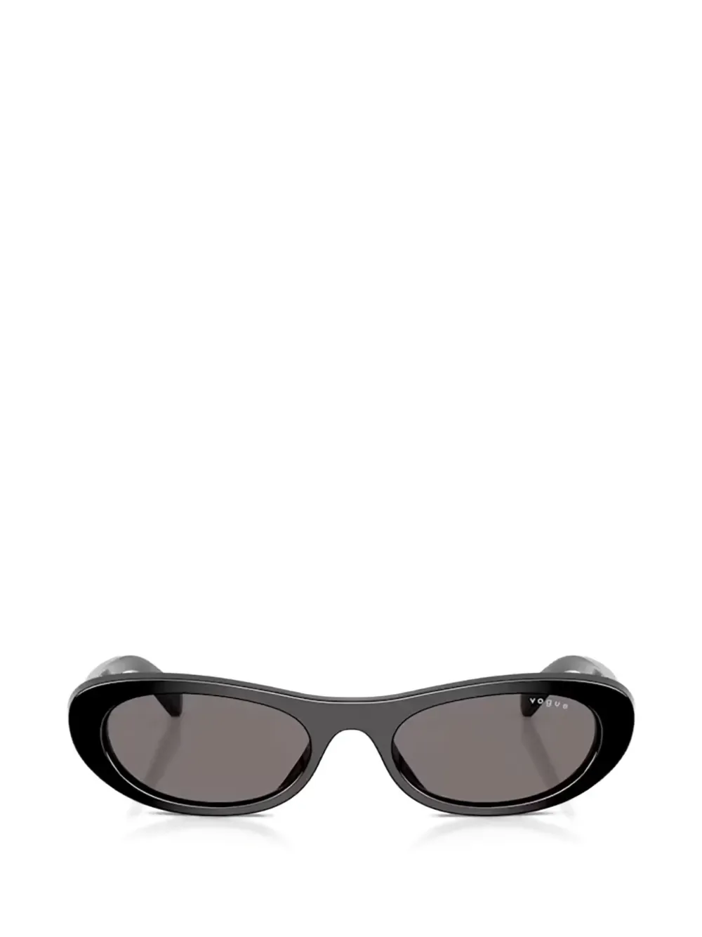 oval-frame sunglasses -