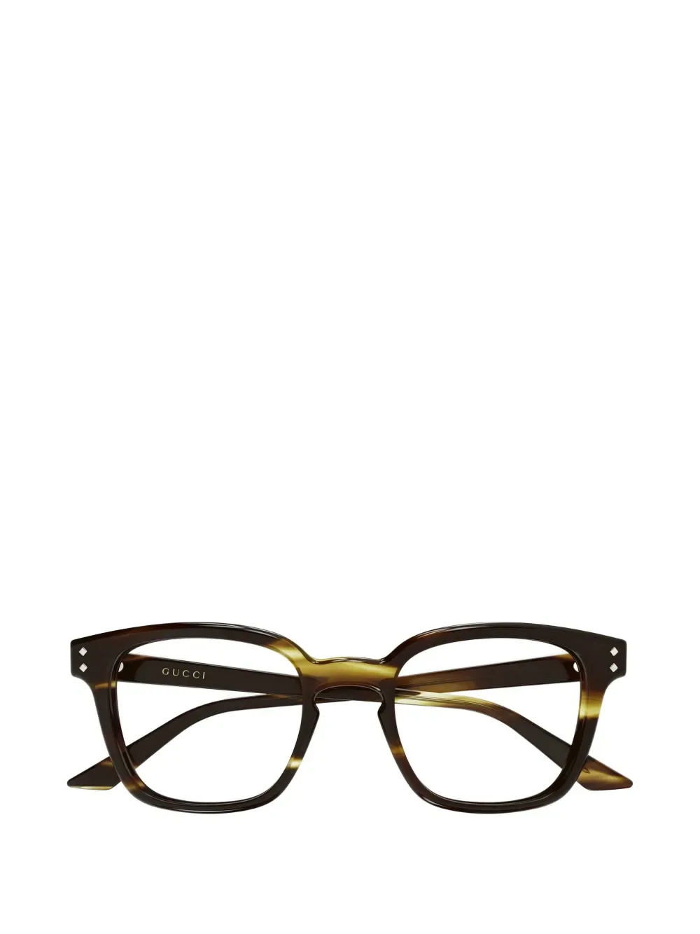 square-frame glasses -