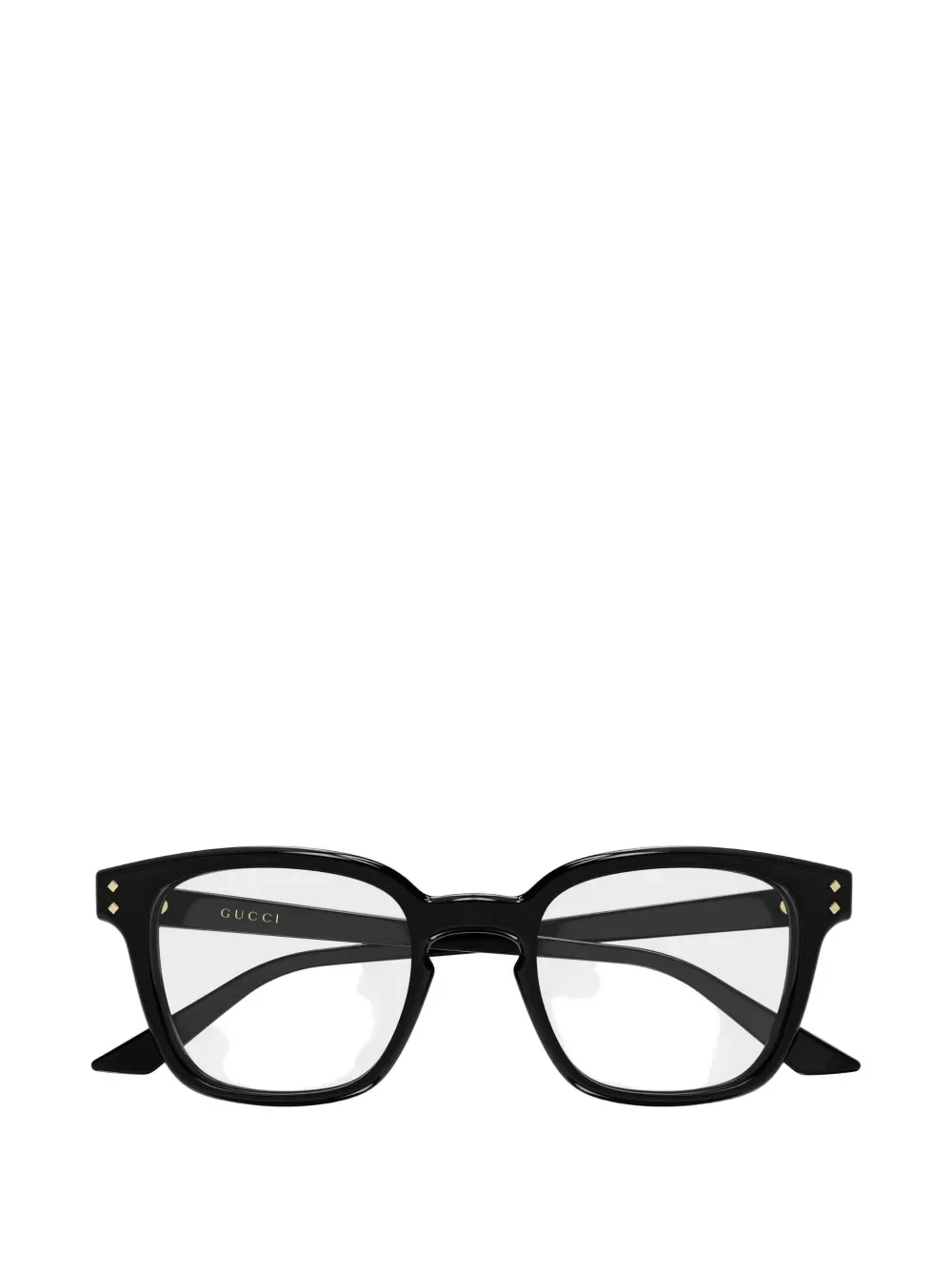 square-frame glasses -