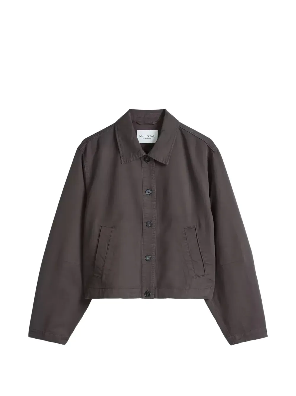 buttoned cropped jacket -