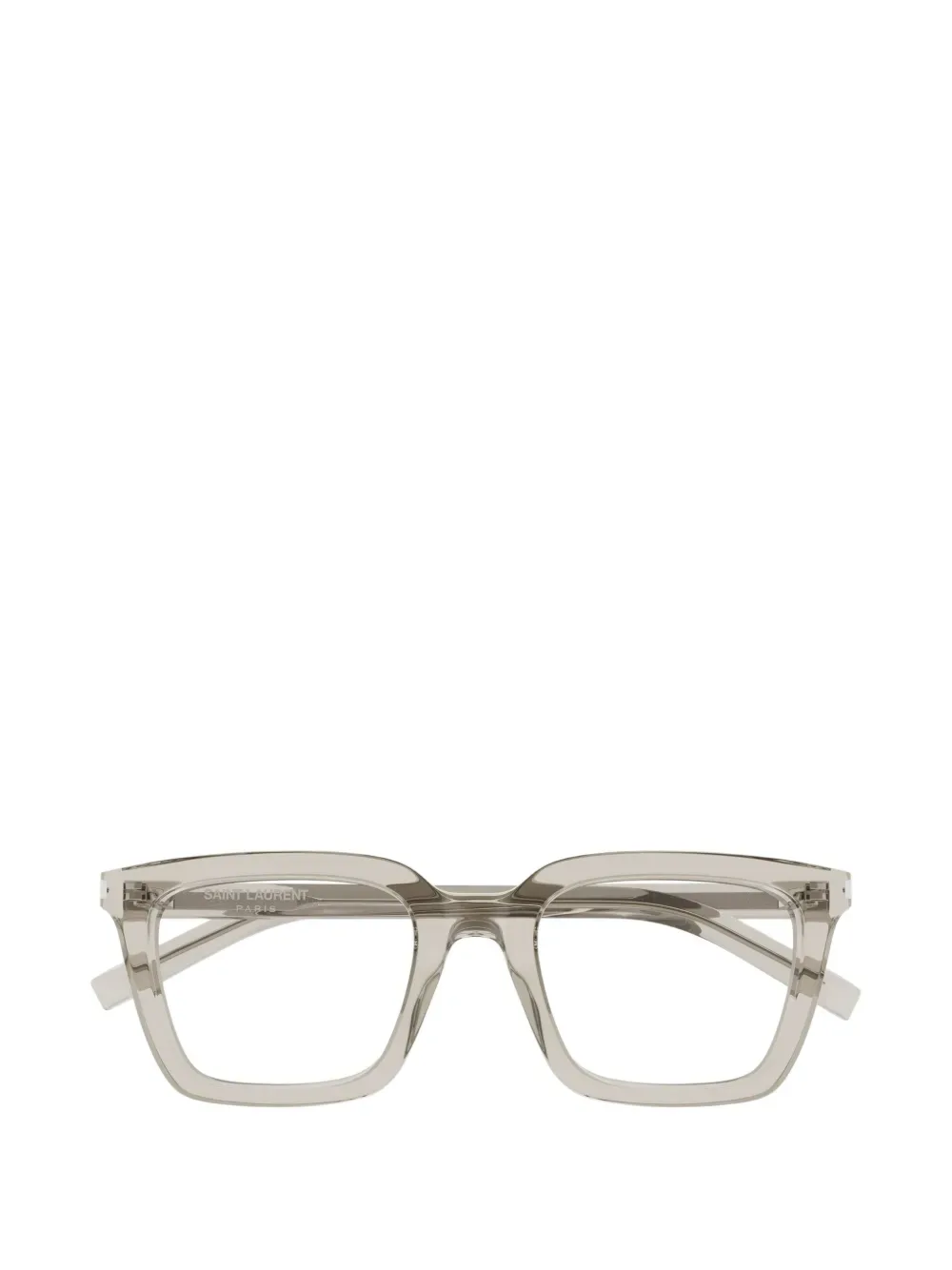 square-frame glasses -