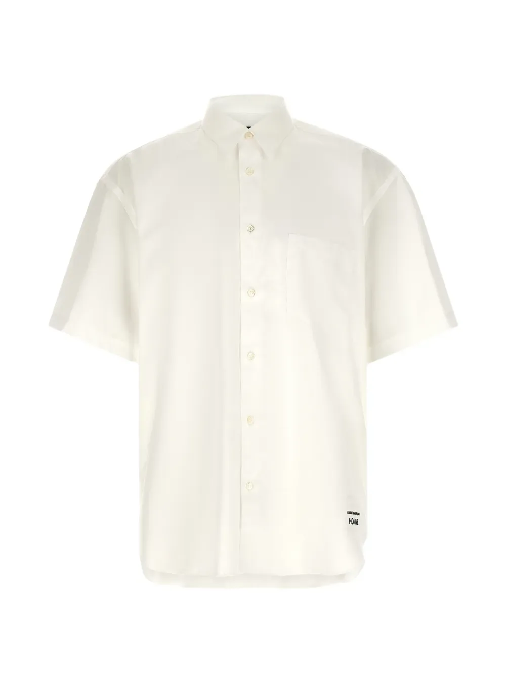 logo-detail short-sleeve shirt -