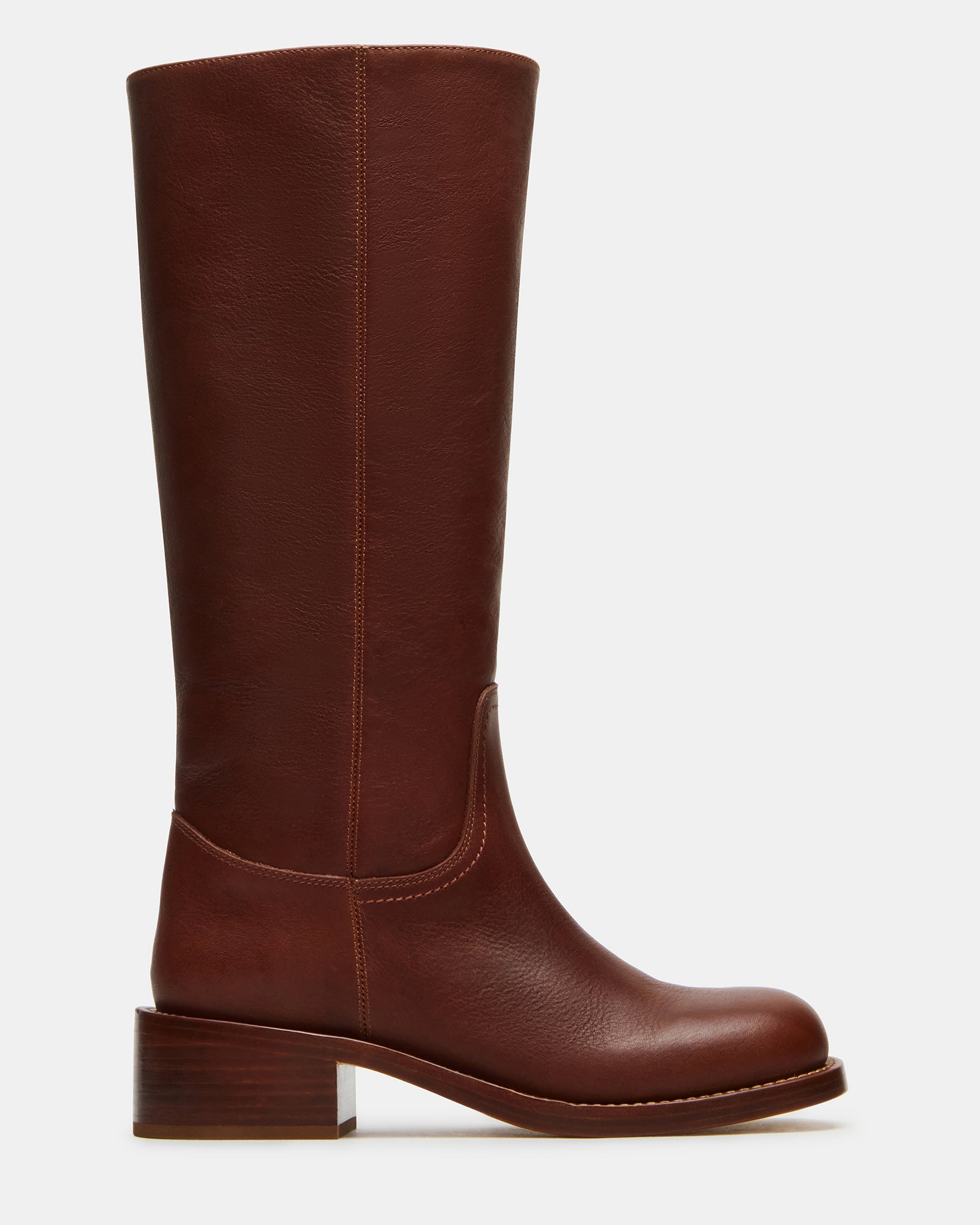 Riggs Leather Wide Calf Knee High Boots by Steve Madden