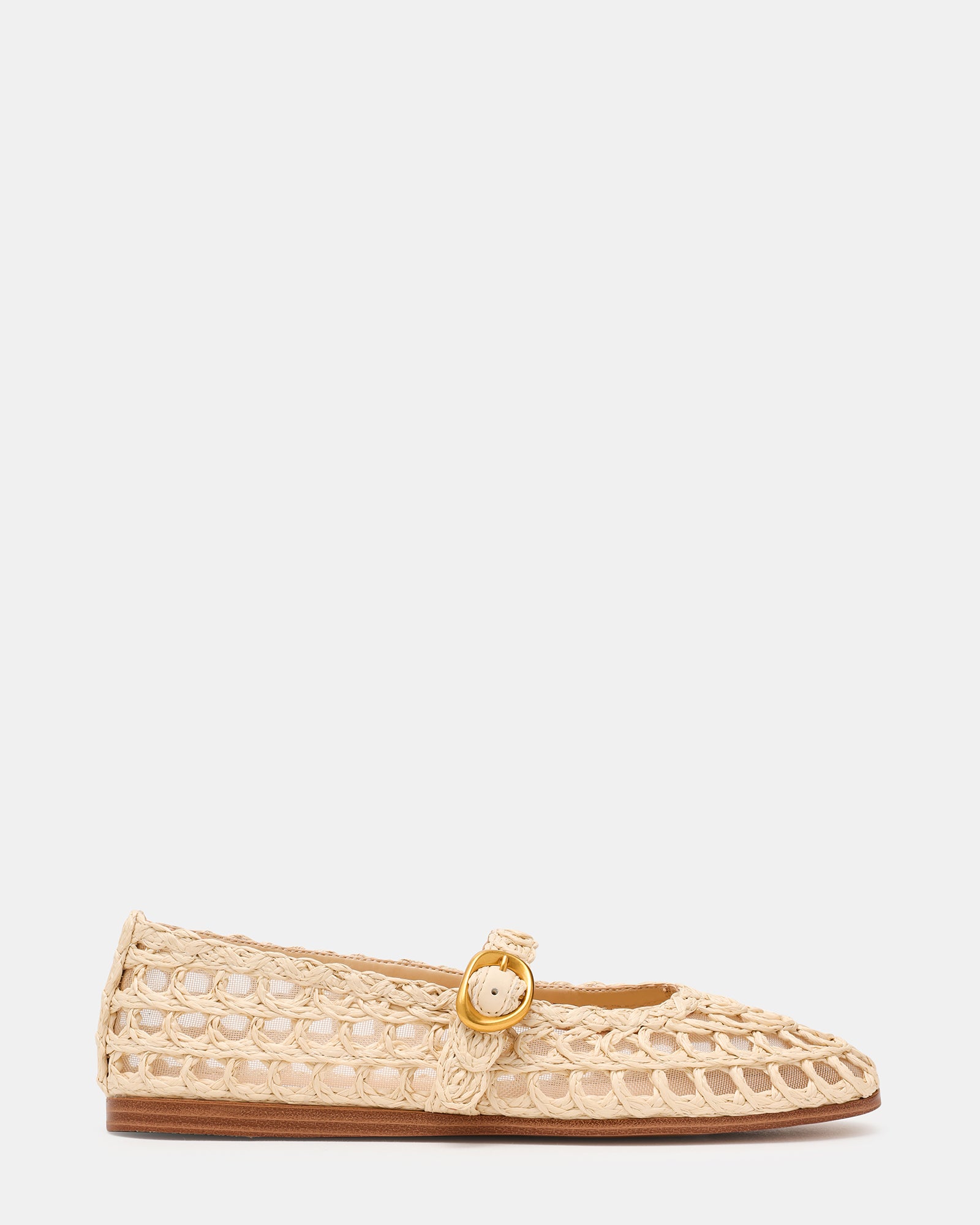 Melody Ballet Flats - Natural Raffia - Synthetic