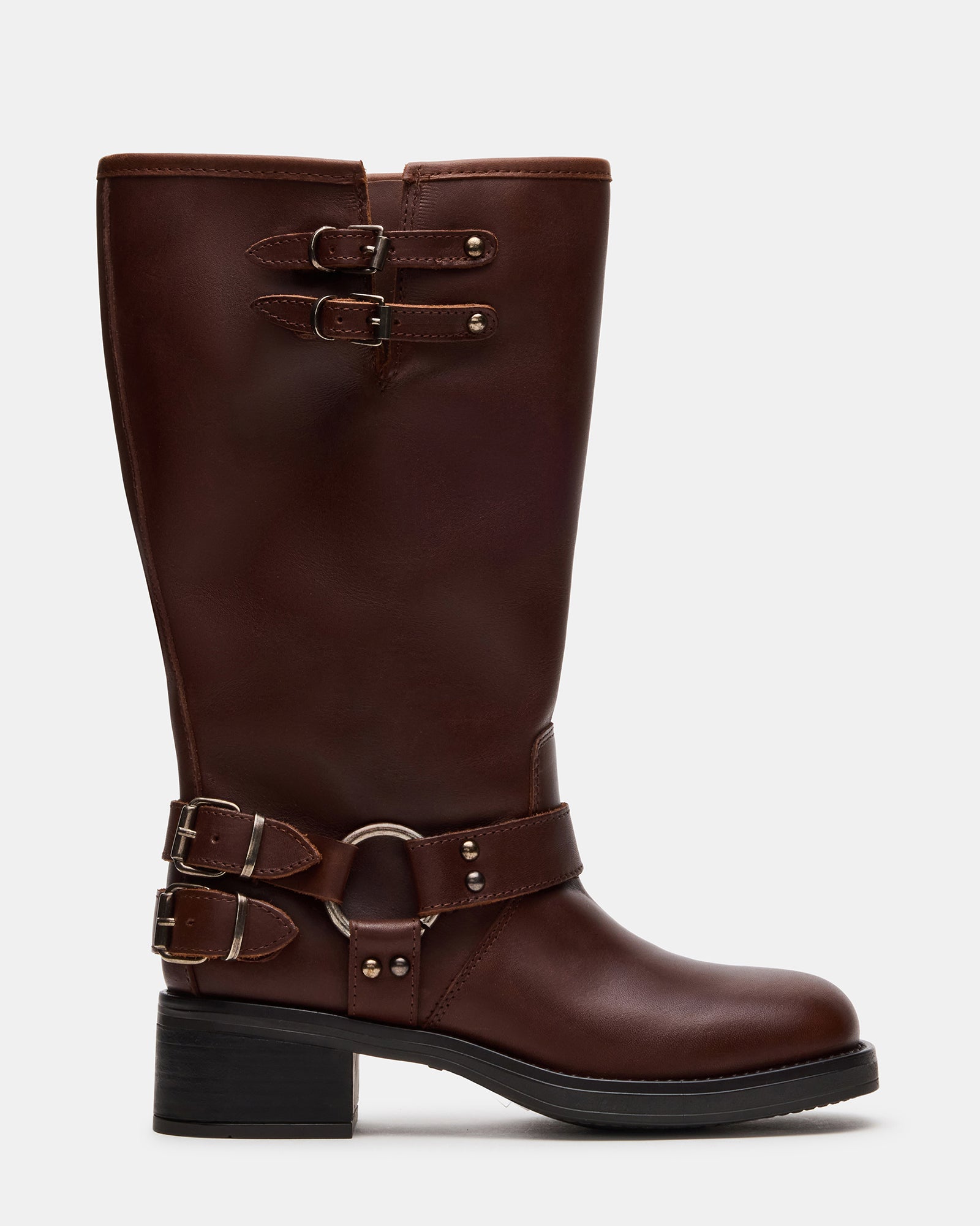 Astor Leather Wide Calf Knee High Boots