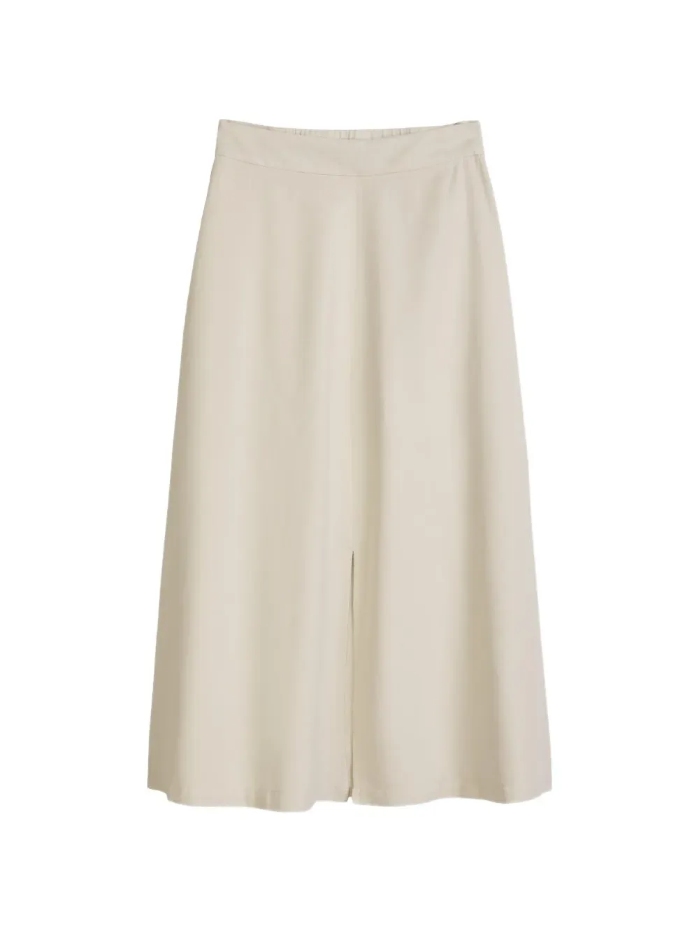 elastic-waist skirt -