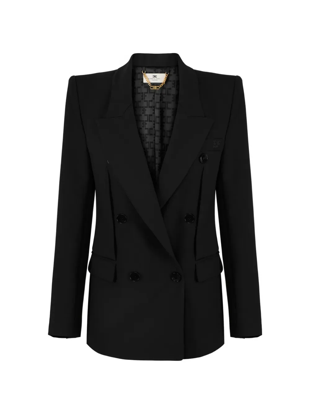 double-breasted peak-lapels blazer -