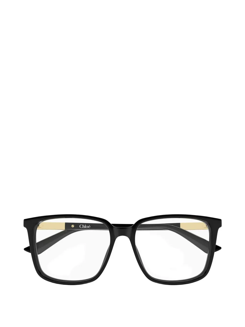 square-frame glasses -