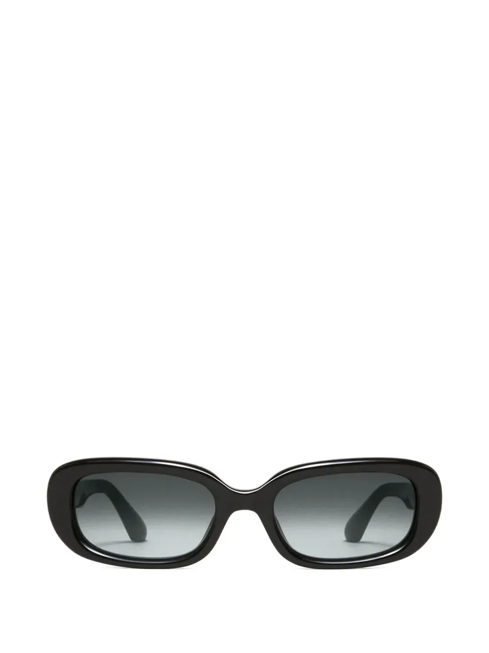 oval-frame sunglasses -