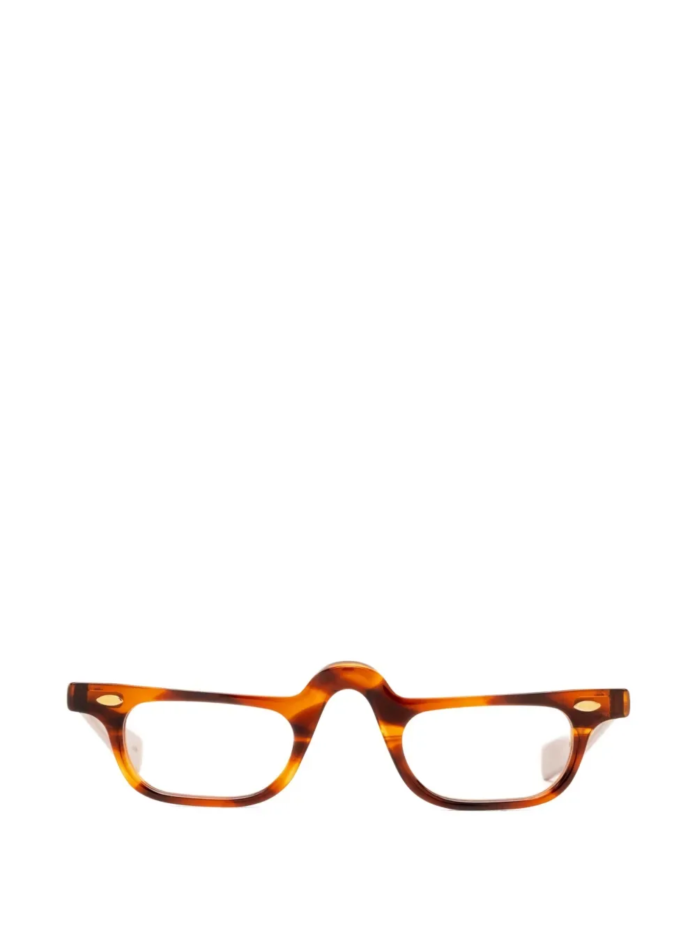Half Eye browline-detail glasses -