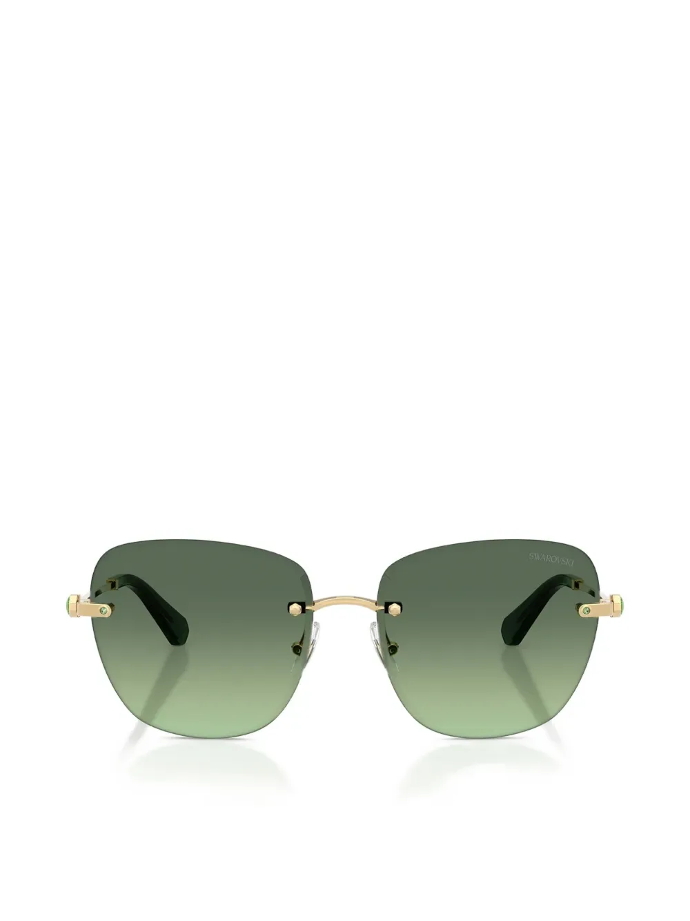 square-frame sunglasses - by Swarovski Eyewear