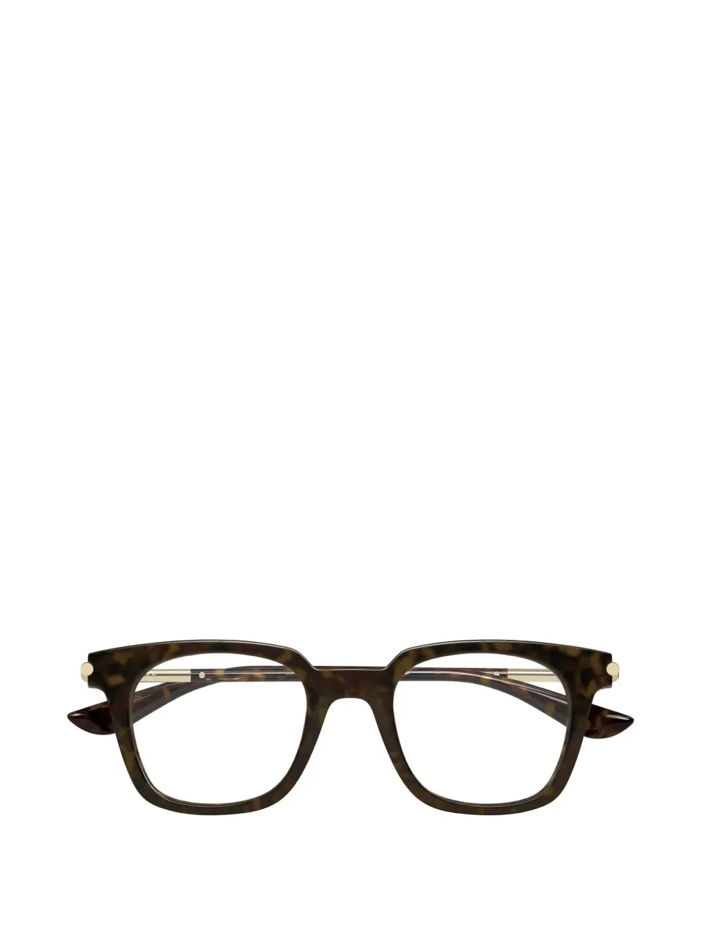 square-frame glasses -